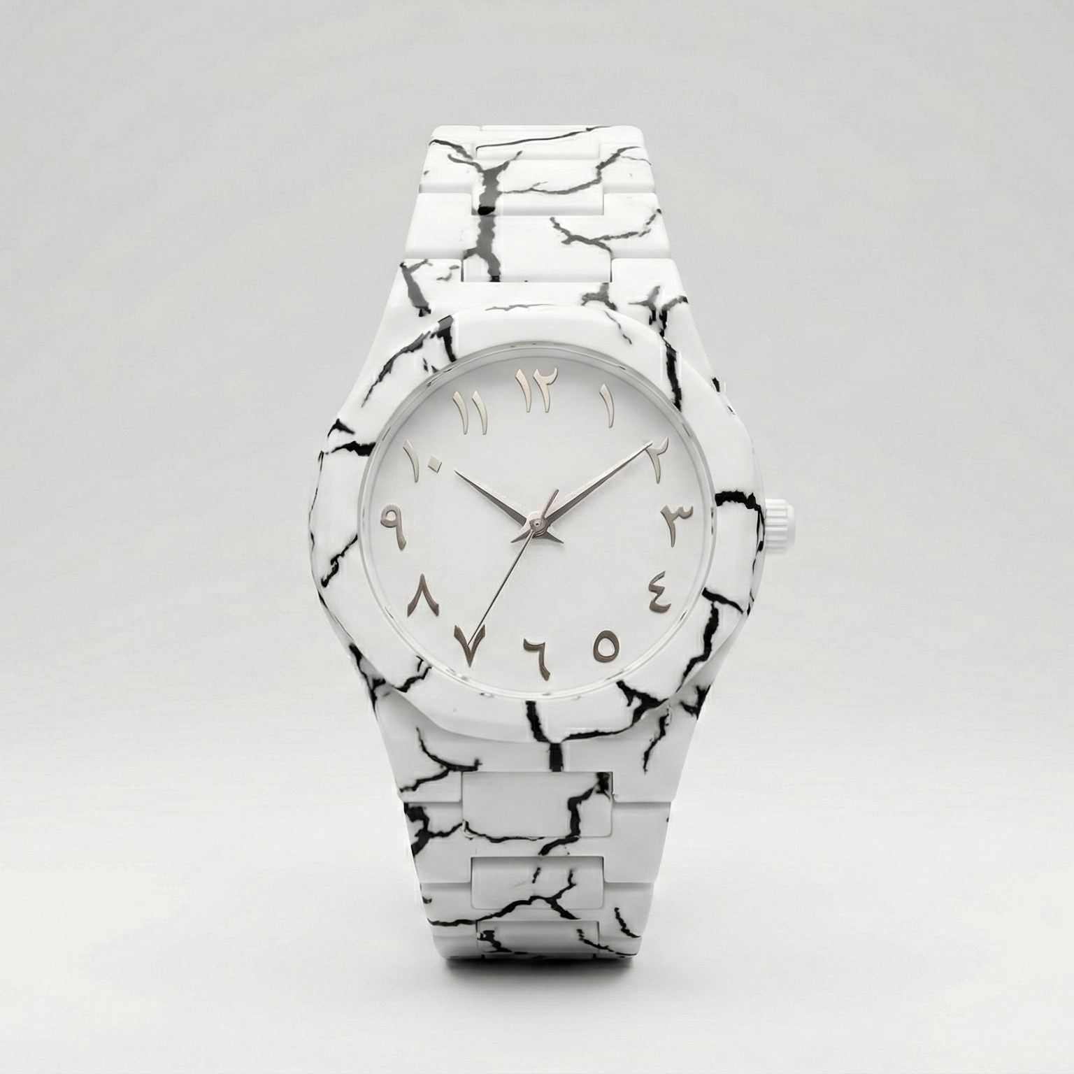 White Marble Arabic Aura