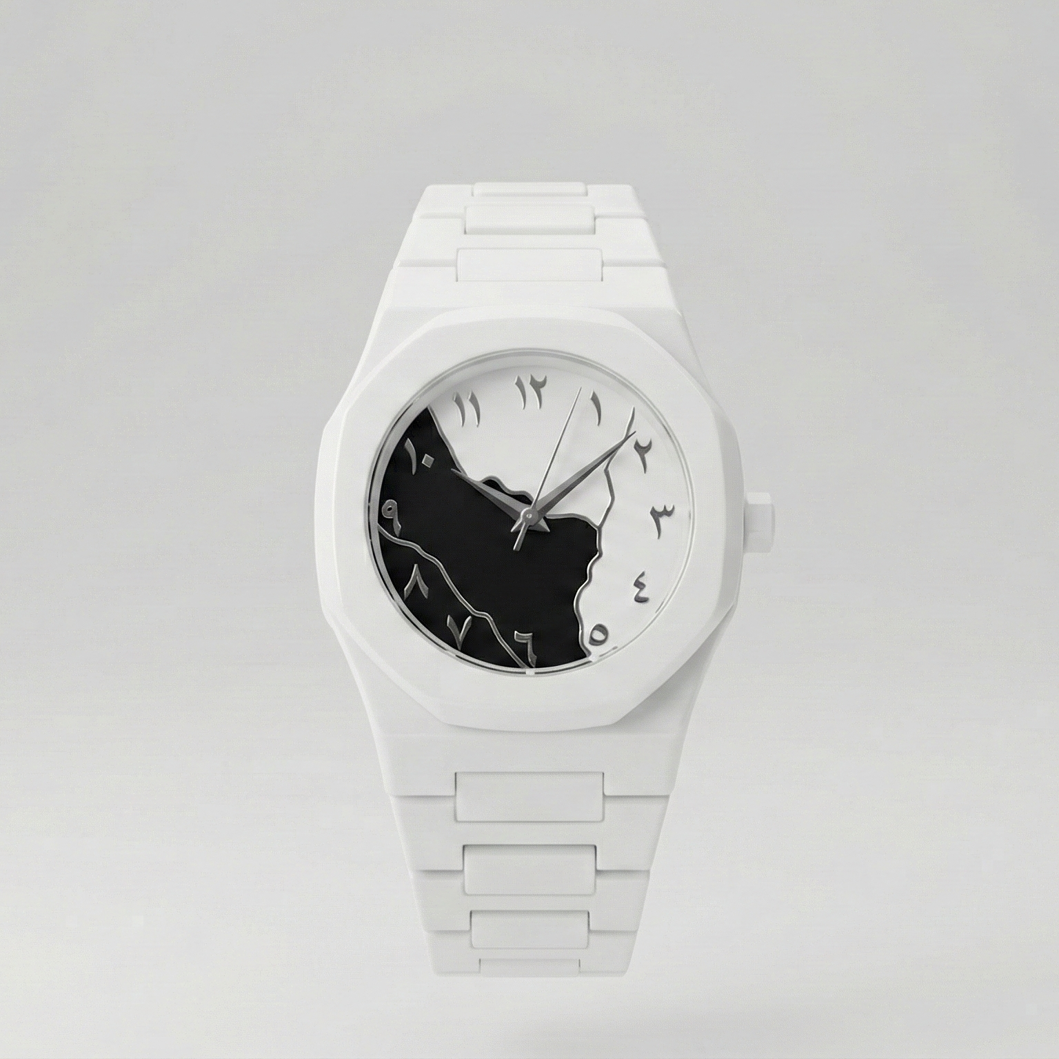 White Marble Arabic Aura