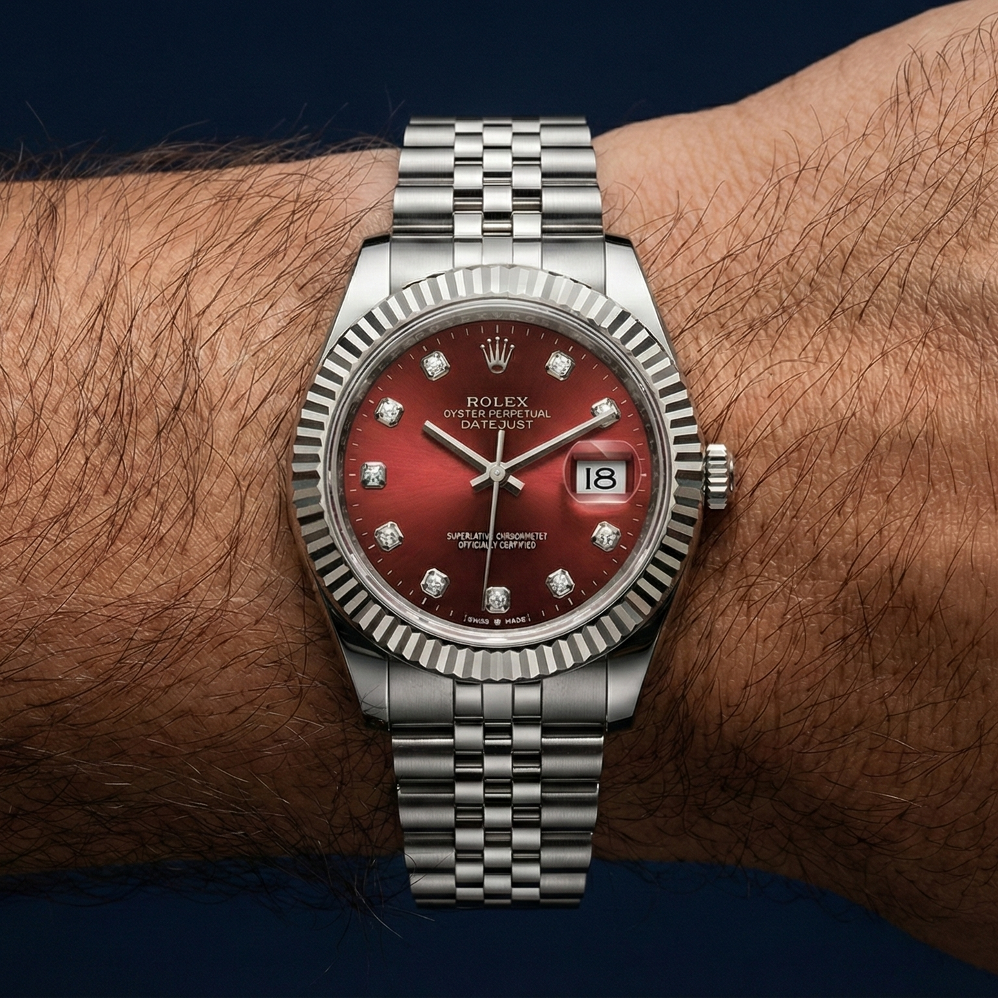 Rolex Oyster Perpetual Datejust (Red)