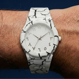 White Marble Arabic Aura