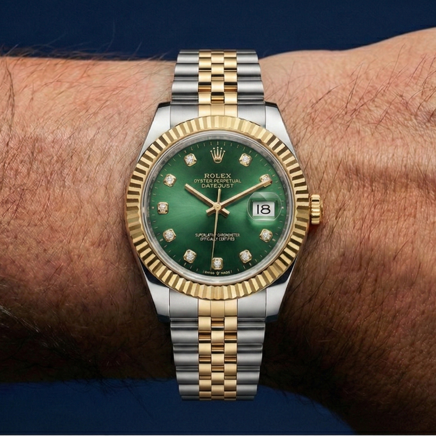 Rolex Oyster Perpetual Datejust (Green)