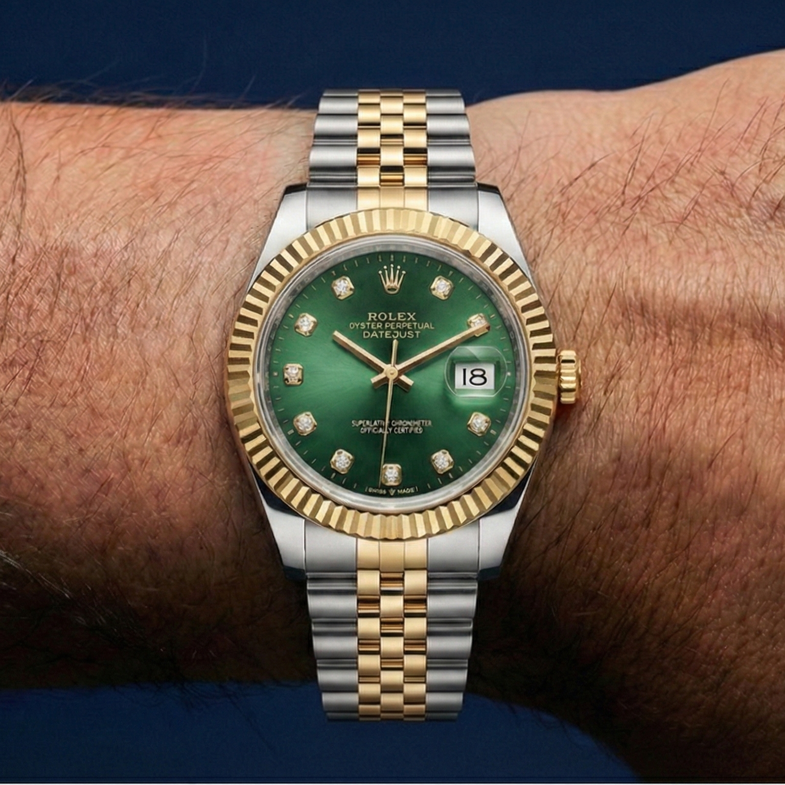 Rolex Oyster Perpetual Datejust (Green)