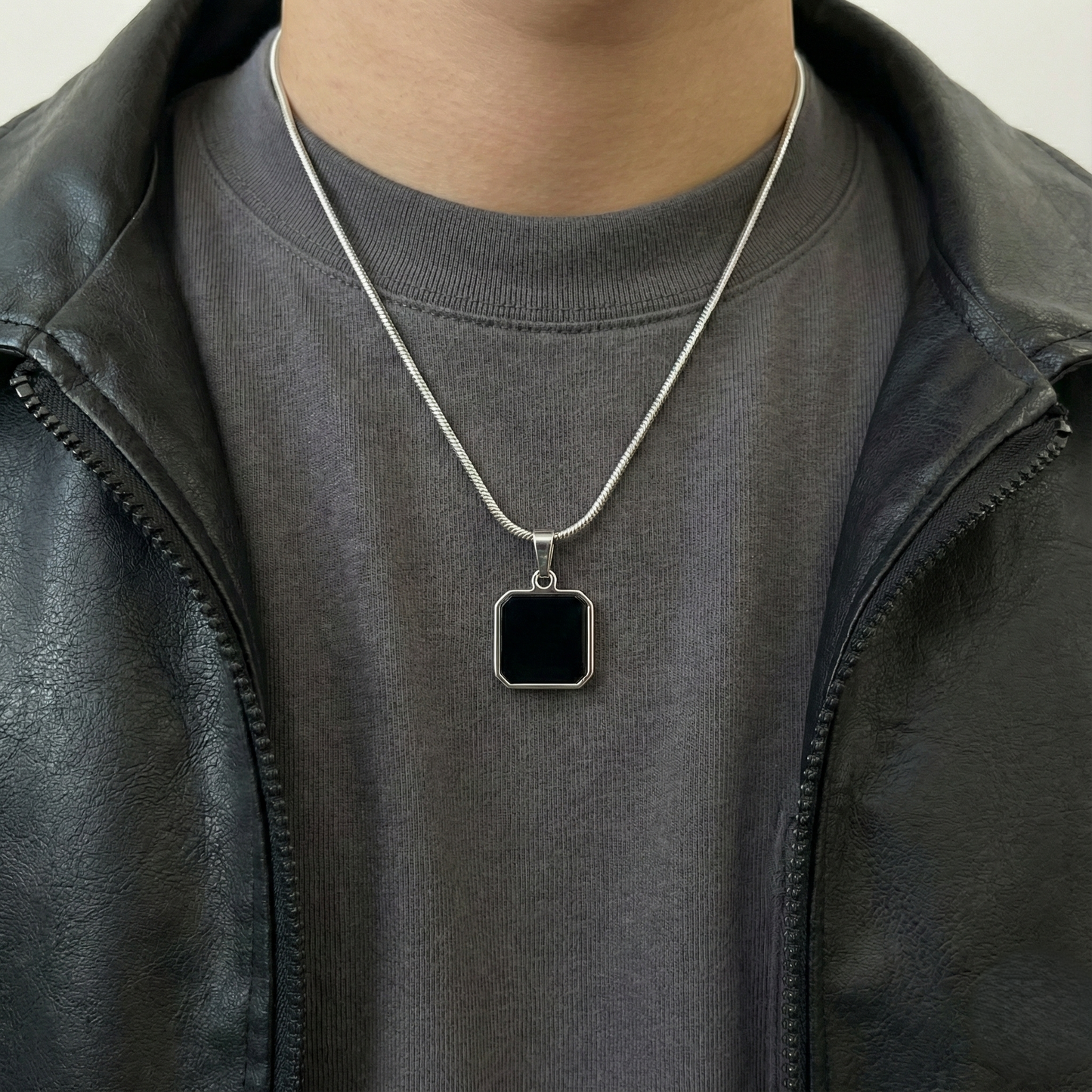 Black Enamel Square