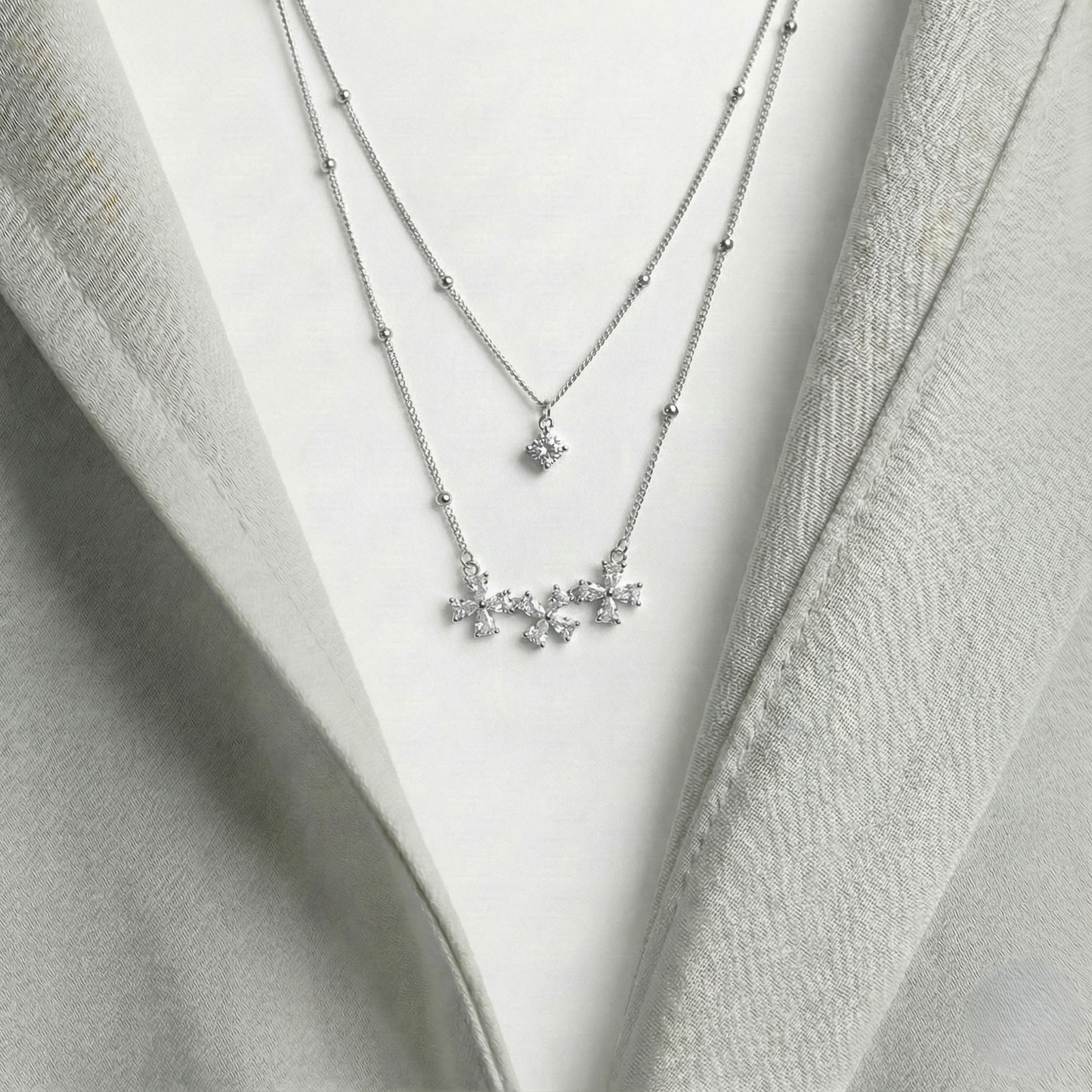 Crystal CZ Princess Cut