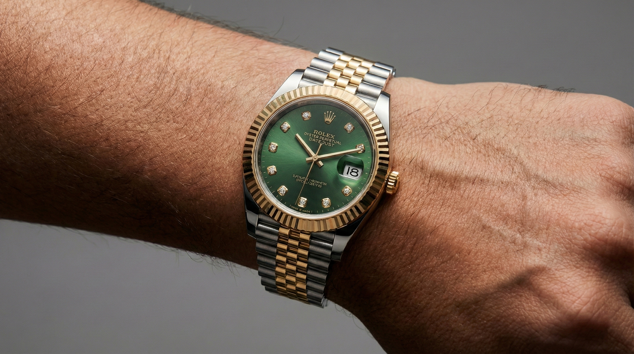 Rolex Oyster Perpetual Datejust (Green)