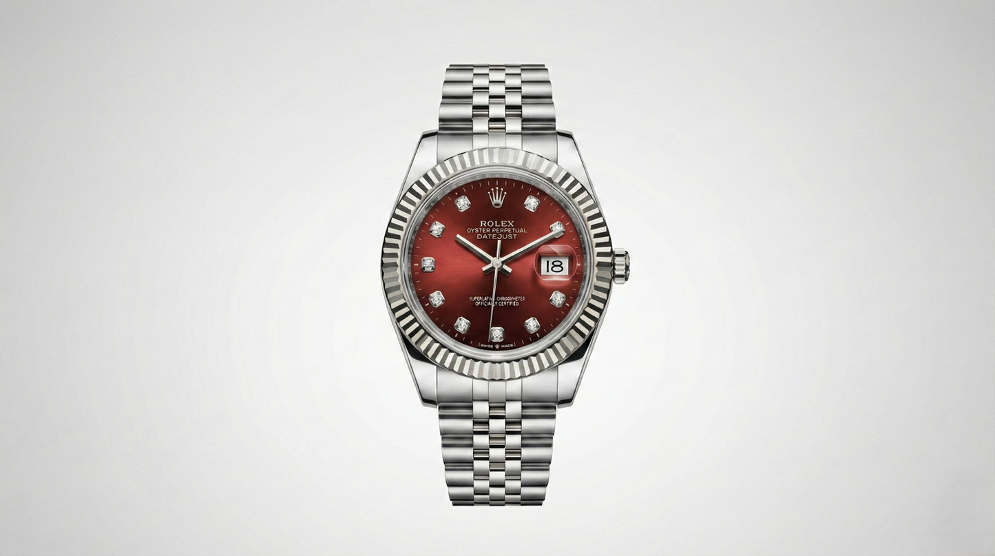 Rolex Oyster Perpetual Datejust (Red)