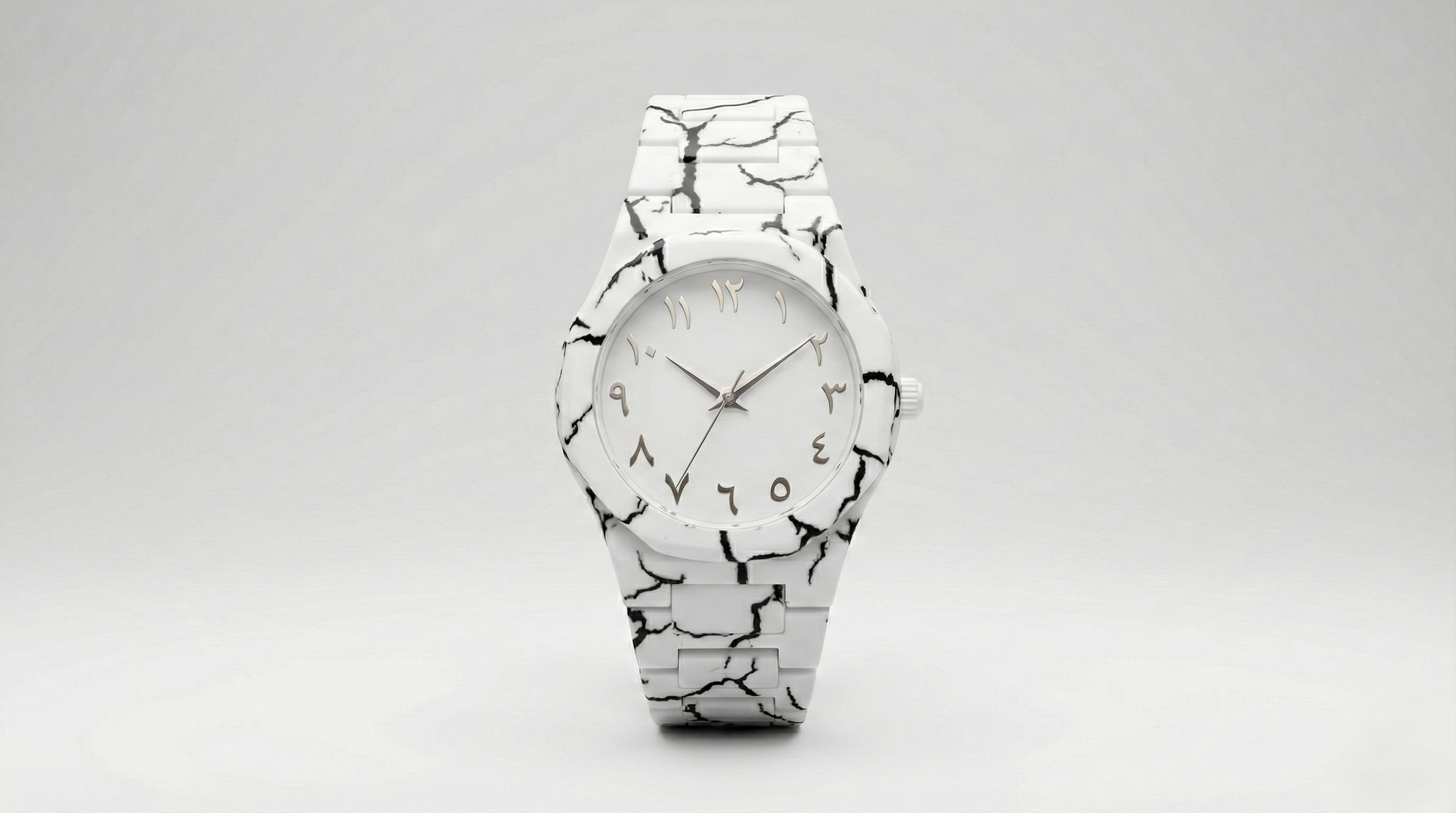 White Marble Arabic Aura